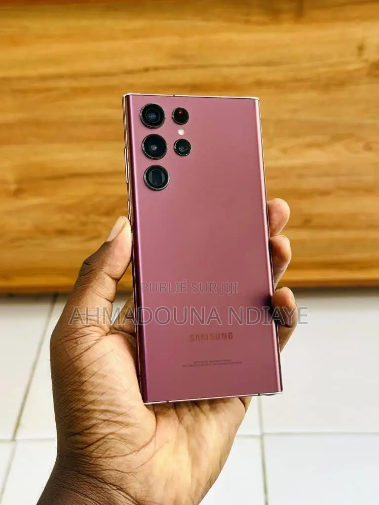 New Samsung Galaxy S22 Ultra 5G 512 GB Rouge