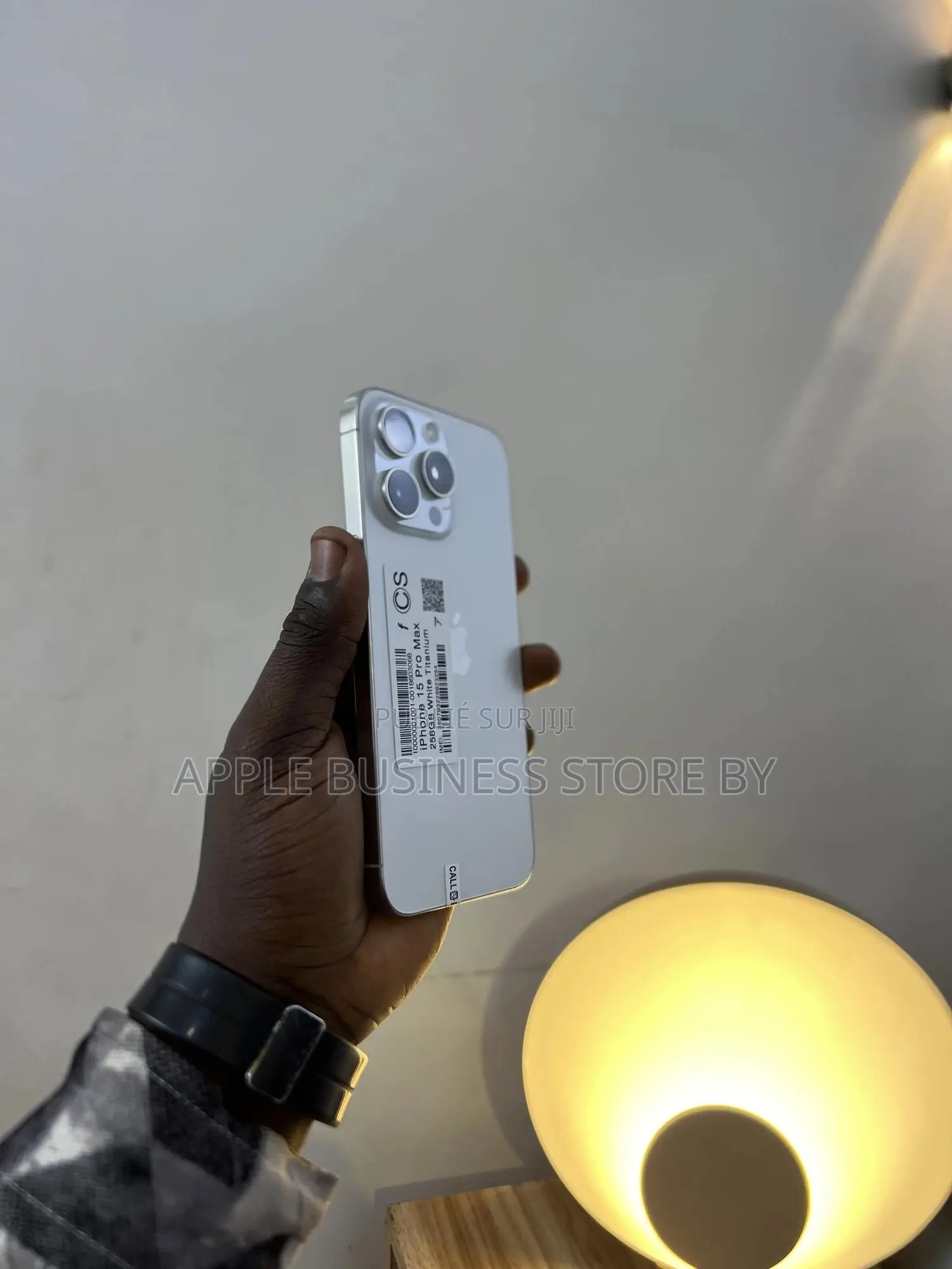 New Apple iPhone 15 Pro Max 256 GB Blanc