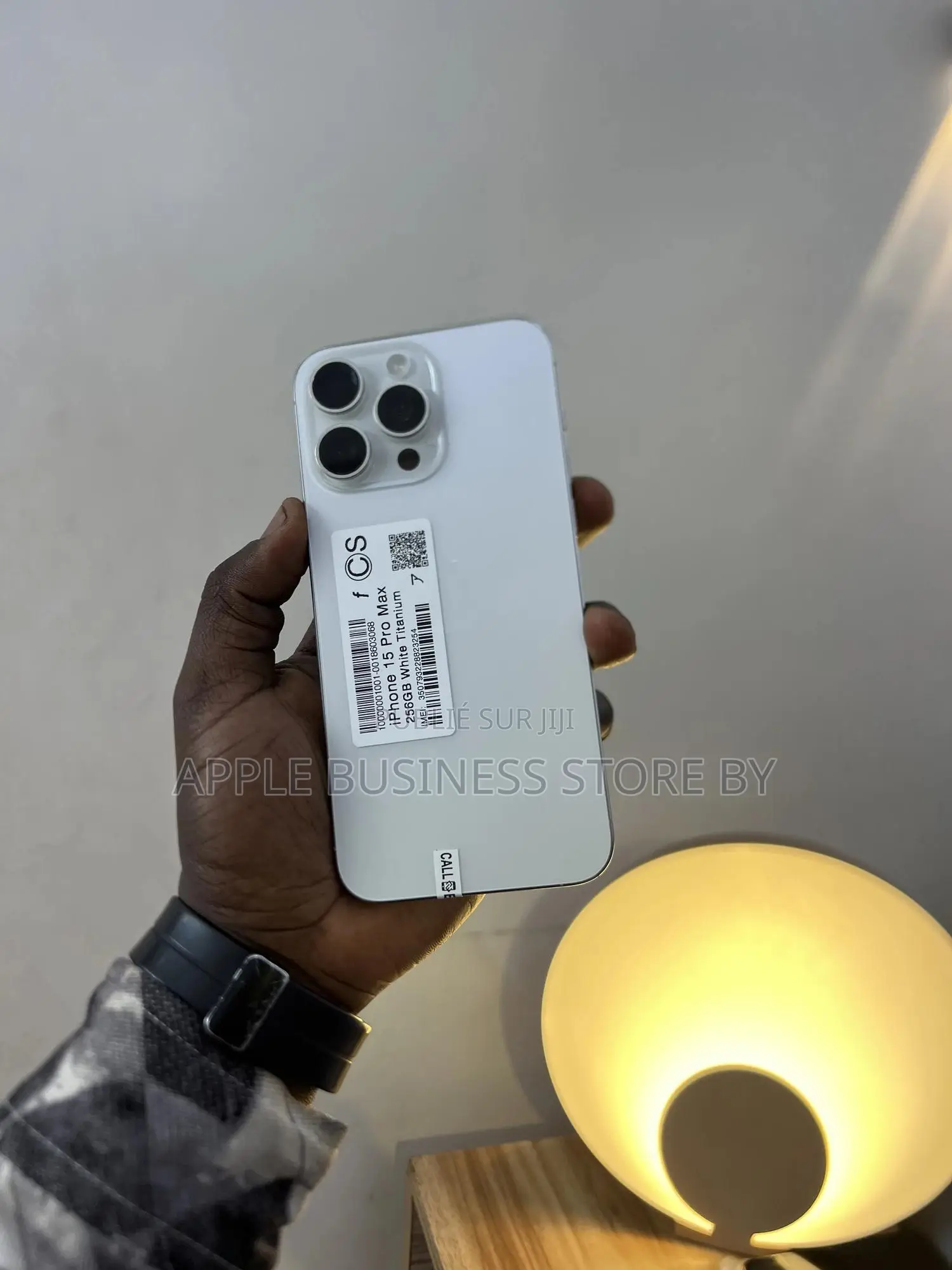 New Apple iPhone 15 Pro Max 256 GB Blanc