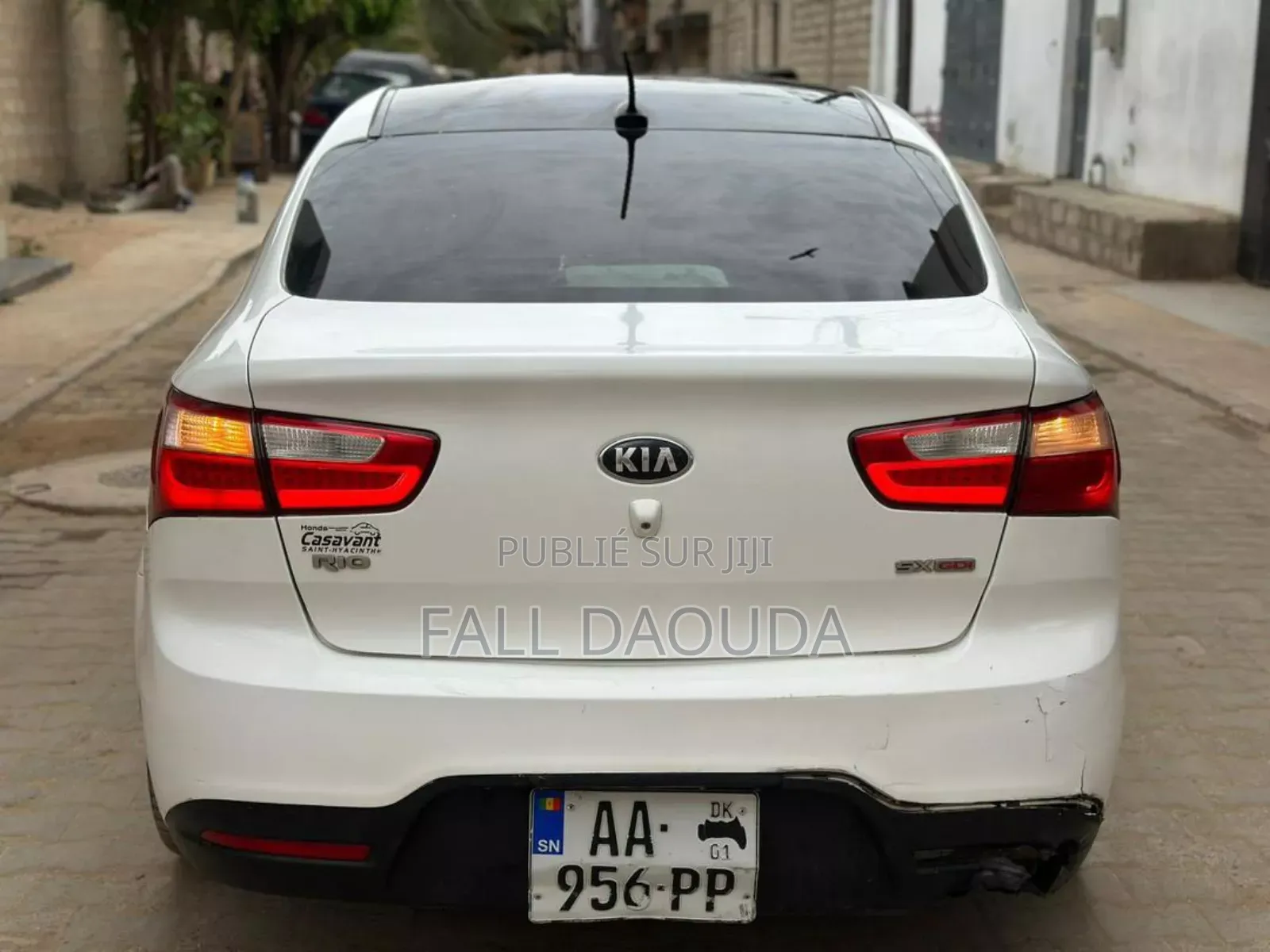 Kia Rio 2015 Blanc
