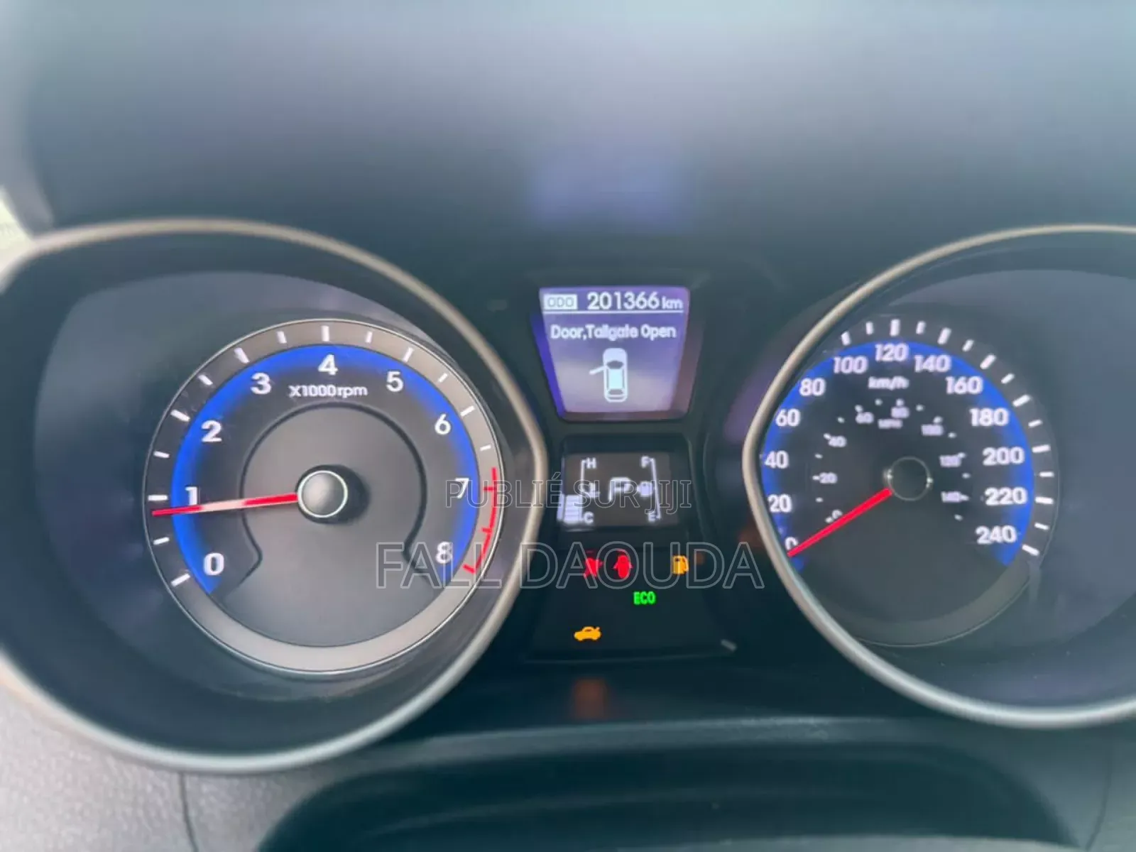 Hyundai Elantra 2013 Black