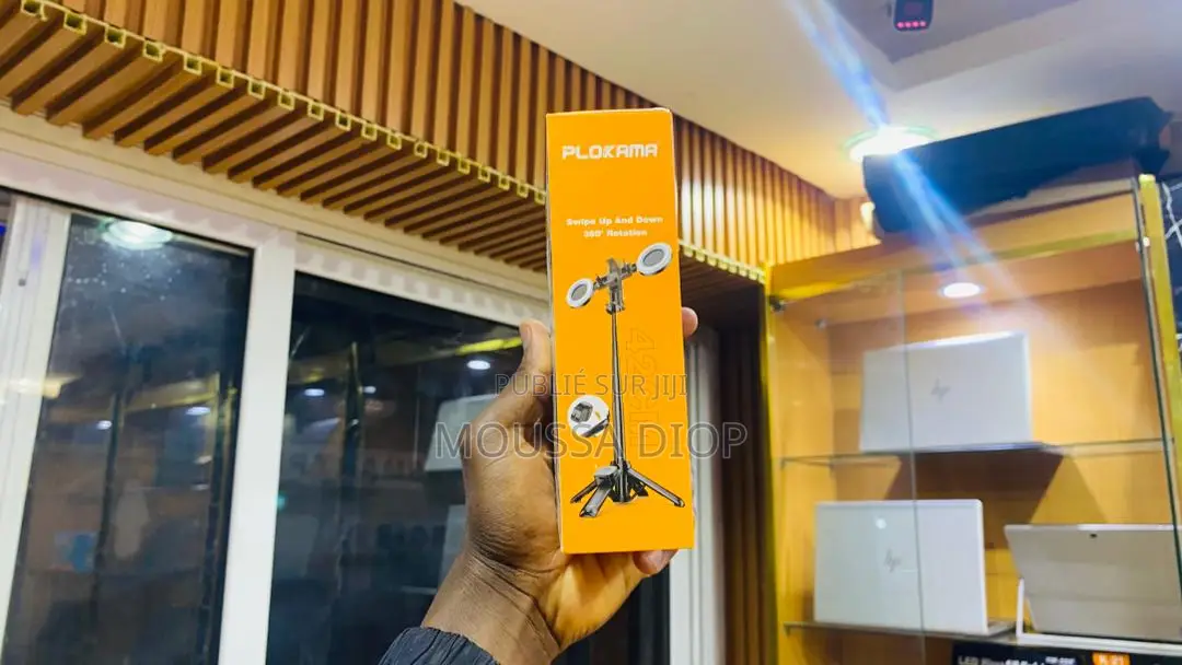 Trépied Et Light Et Support Téléphone Pour Les Lives Et Snapchat