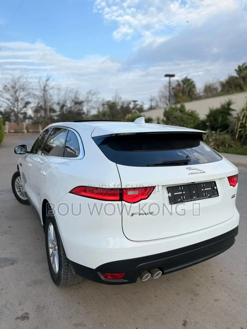 Jaguar F-Pace 20d Prestige AWD 2018 Blanc