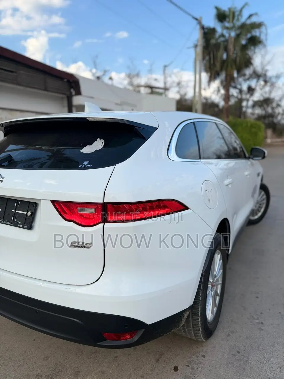 Jaguar F-Pace 20d Prestige AWD 2018 Blanc
