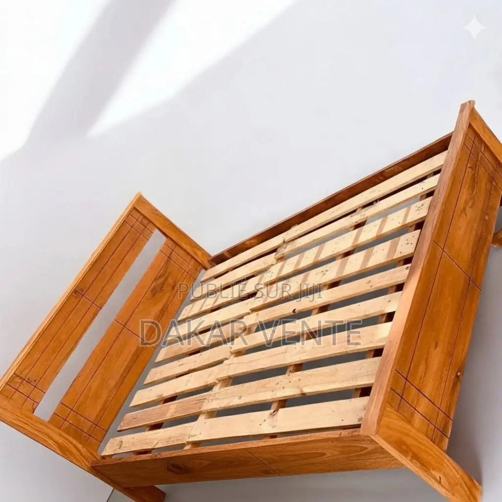 Lit 2 Places en Bois Massif