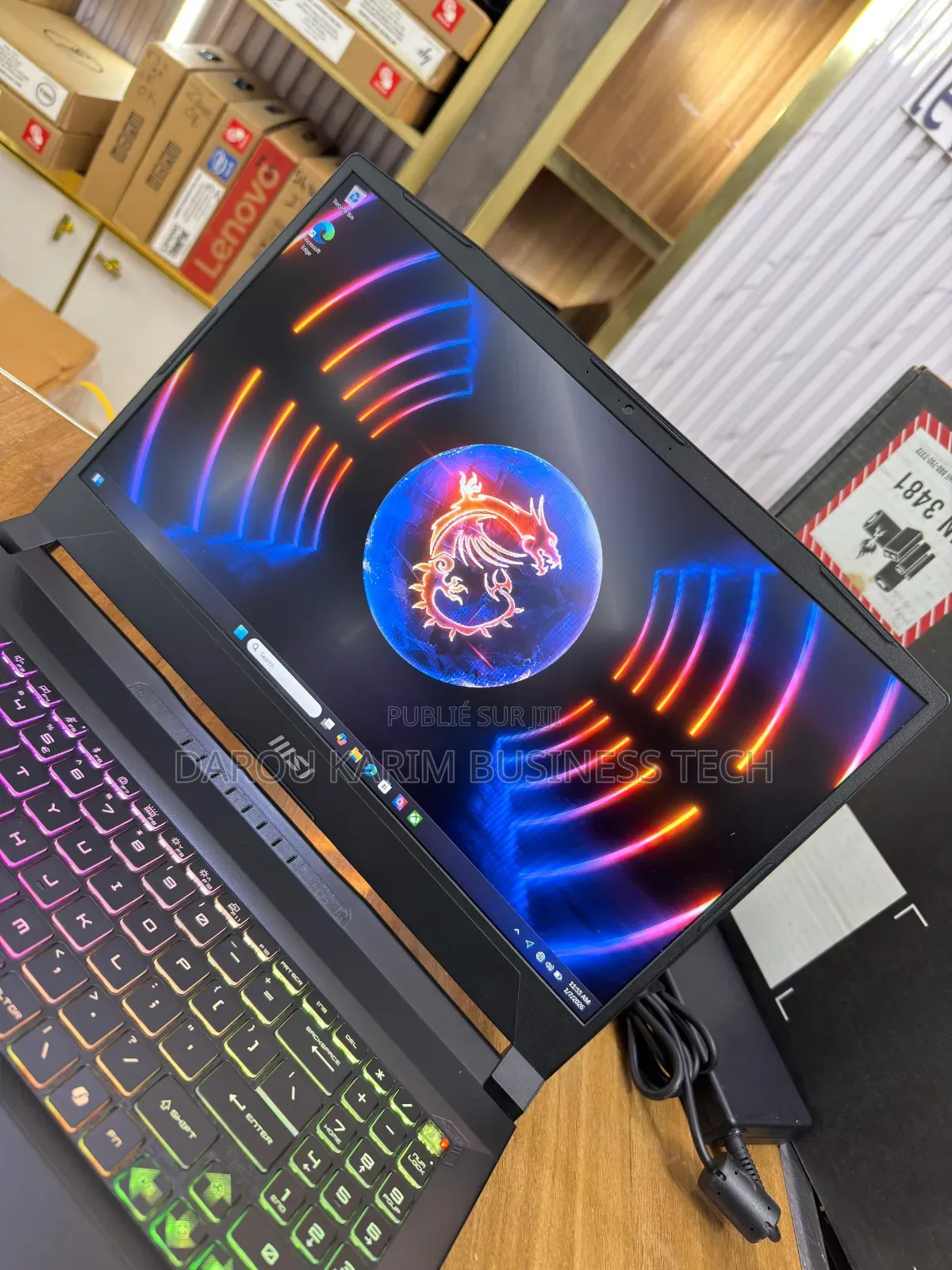 New Ordinateur Portable MSI Katana 15 16GB Intel Core I7 SSD 1T