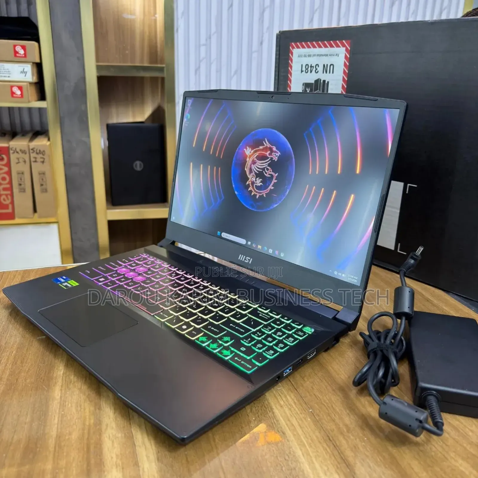 New Ordinateur Portable MSI Katana 15 16GB Intel Core I7 SSD 1T