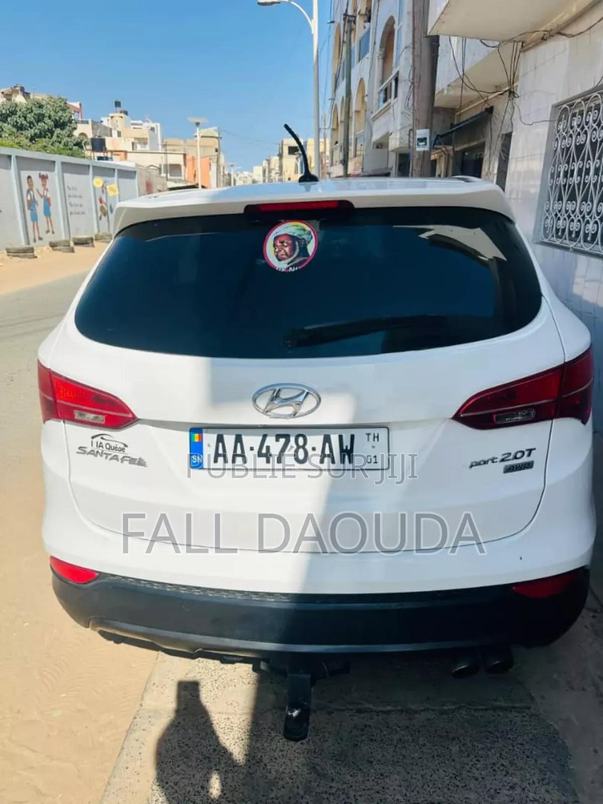 Hyundai Santa Fe 2013 Blanc