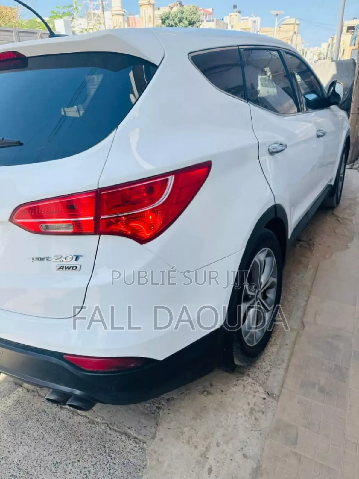 Hyundai Santa Fe 2013 Blanc