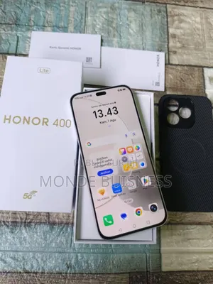 New Honor 400 Lite 256 GB Black