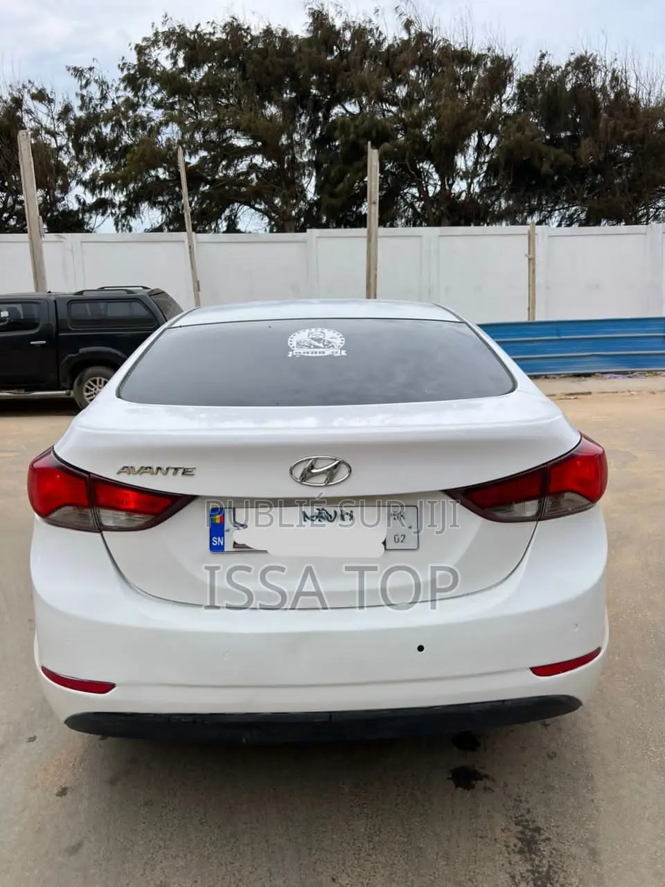 Hyundai Avante 2015 Blanc
