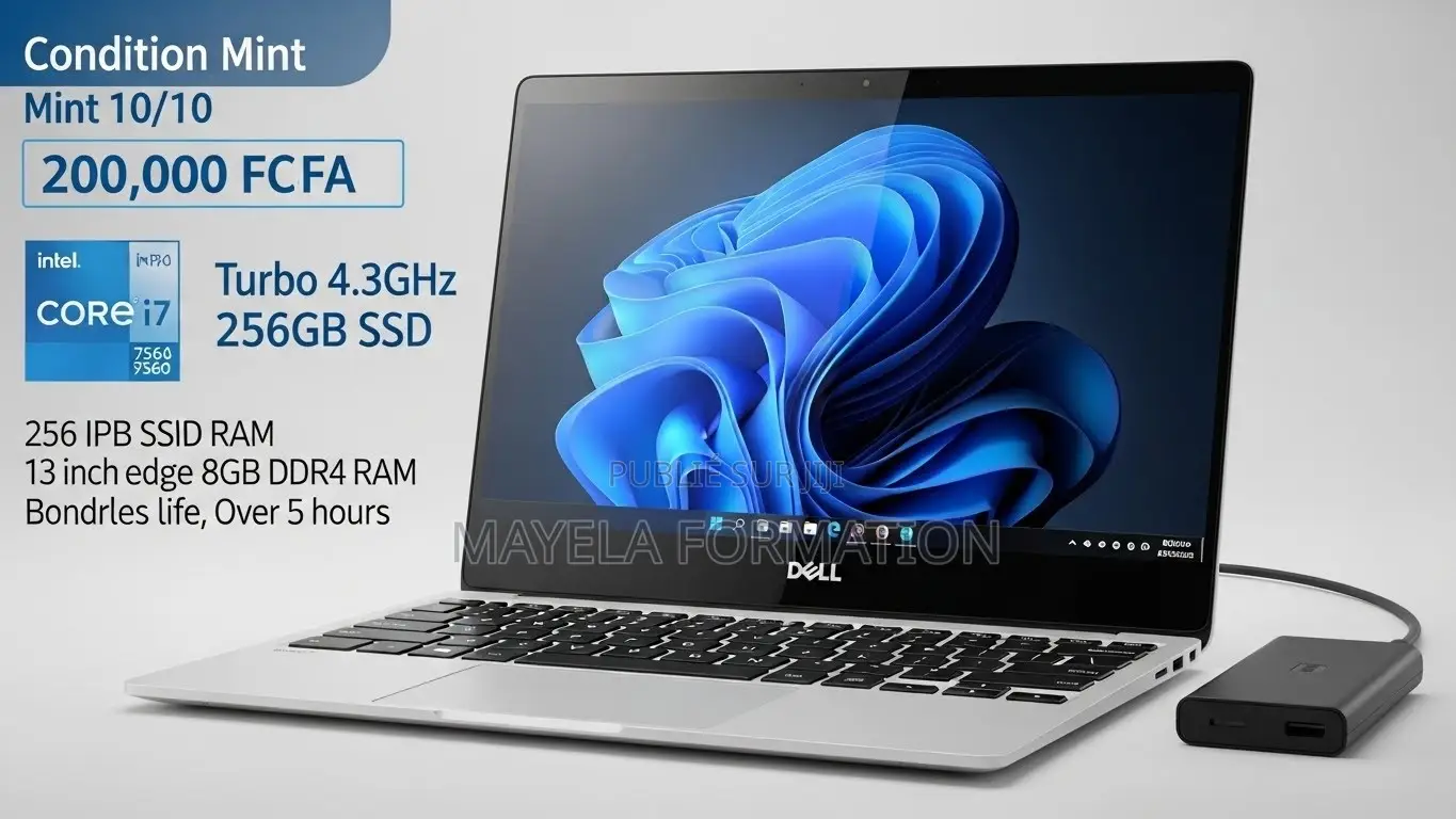 Ordinateur Portable Dell XPS 13 (9333) 8GB Intel Core I7 SSD 256GB