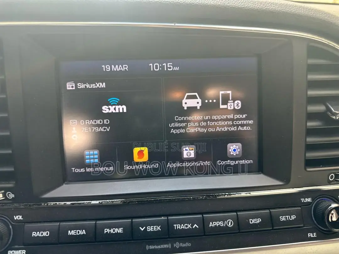 Hyundai Elantra Limited 2018 Blanc