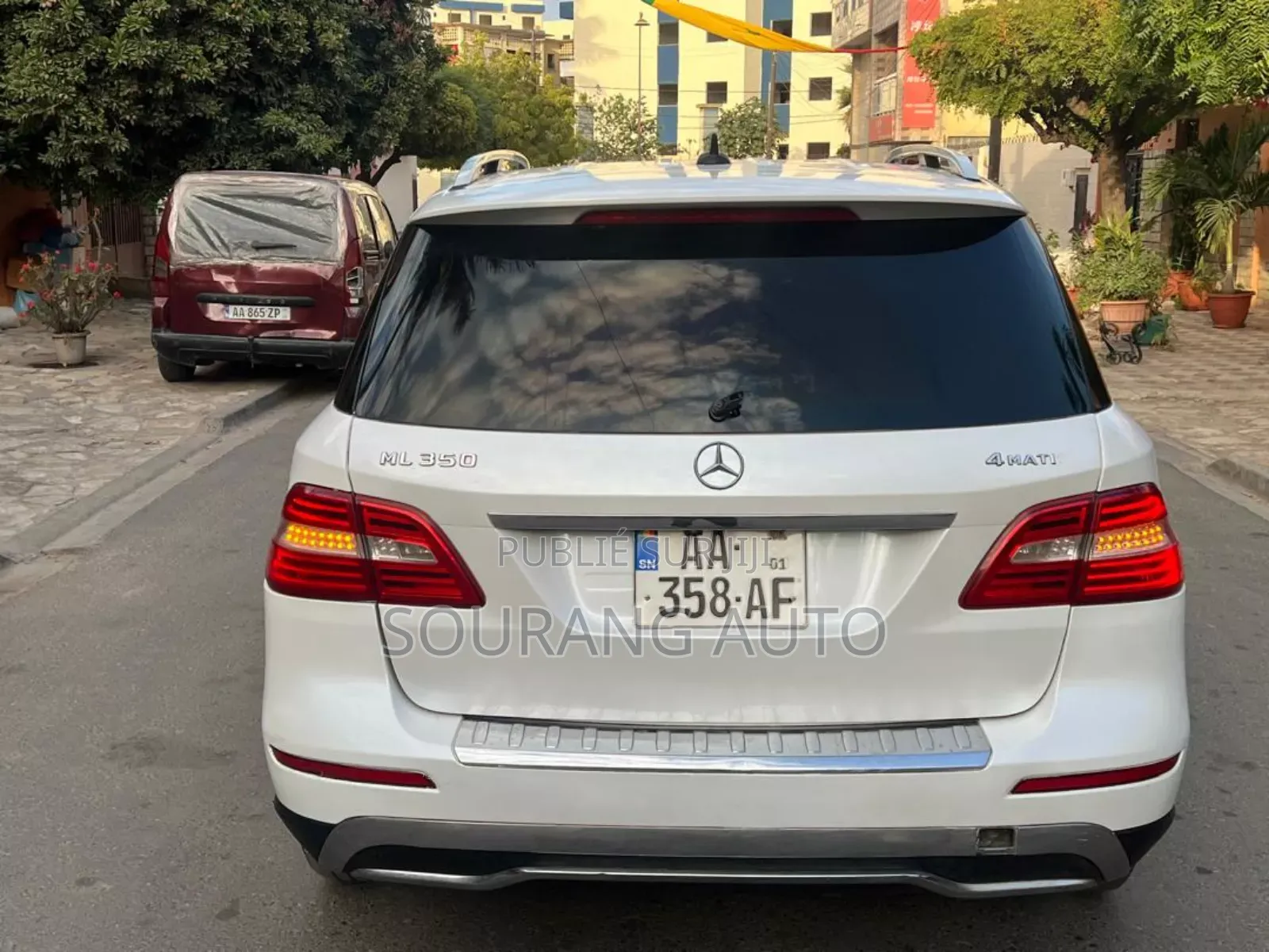 Mercedes-Benz M Class ML 350 4Matic 2012 Blanc