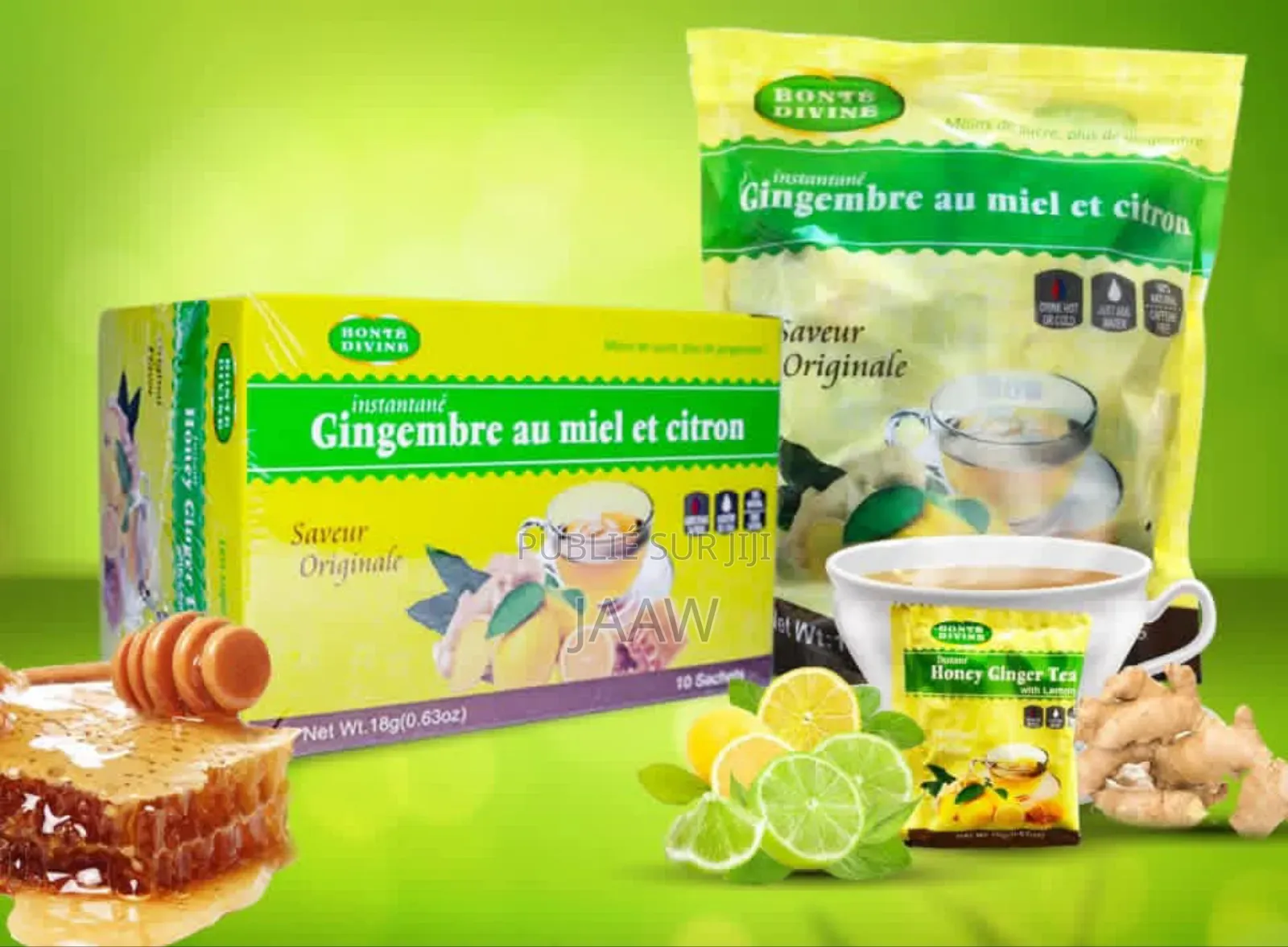 Thé Gingembre Au Miel Et Citron