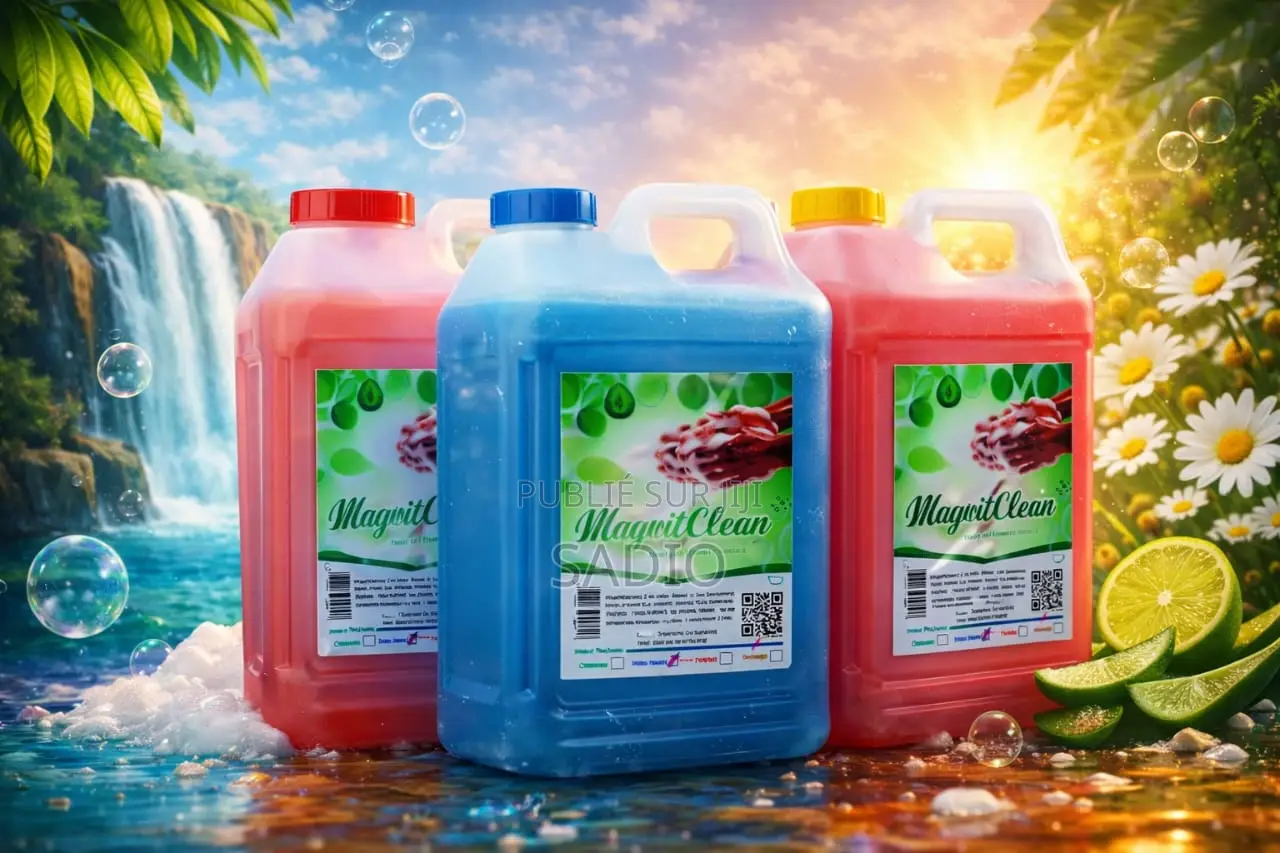 Savon Liquide Efficace _ Lavage, Pressing, Nettoyage Pro