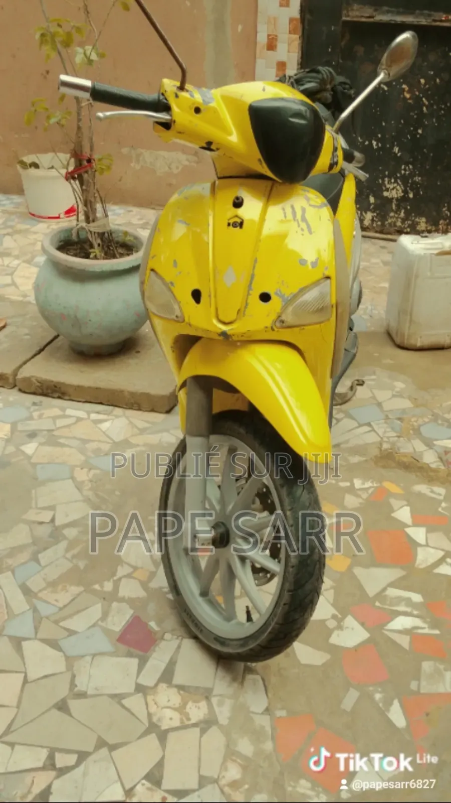 Piaggio Trotinette 2015 Jaune