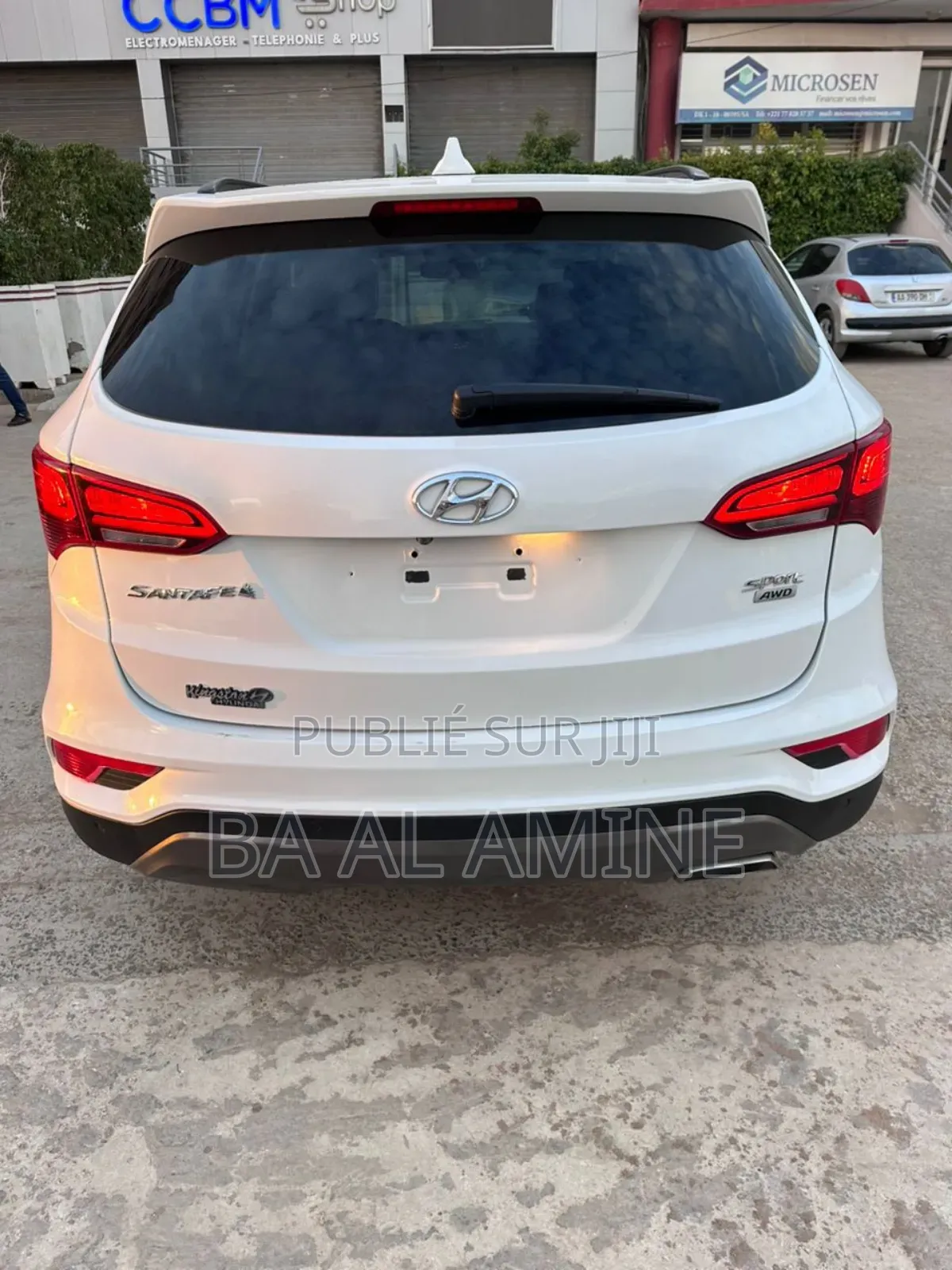 Hyundai Santa Fe SE AWD 2018 Blanc