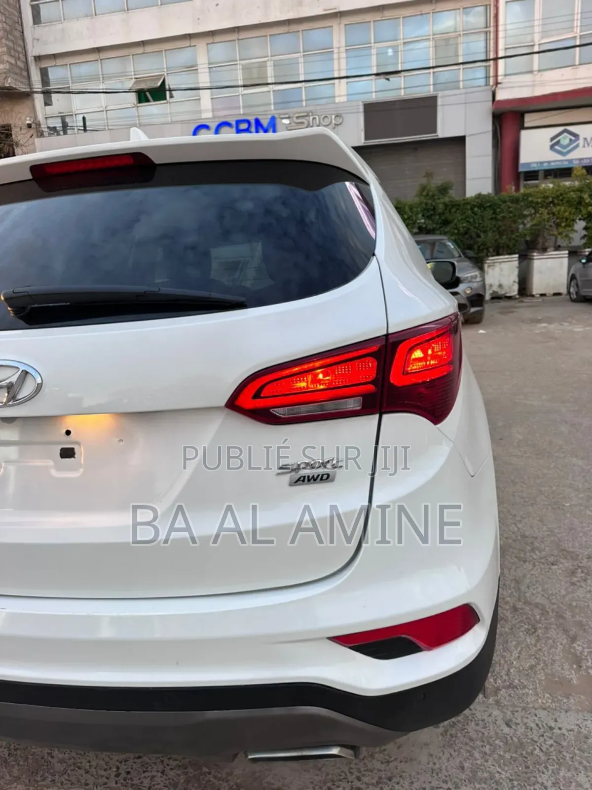 Hyundai Santa Fe SE AWD 2018 Blanc