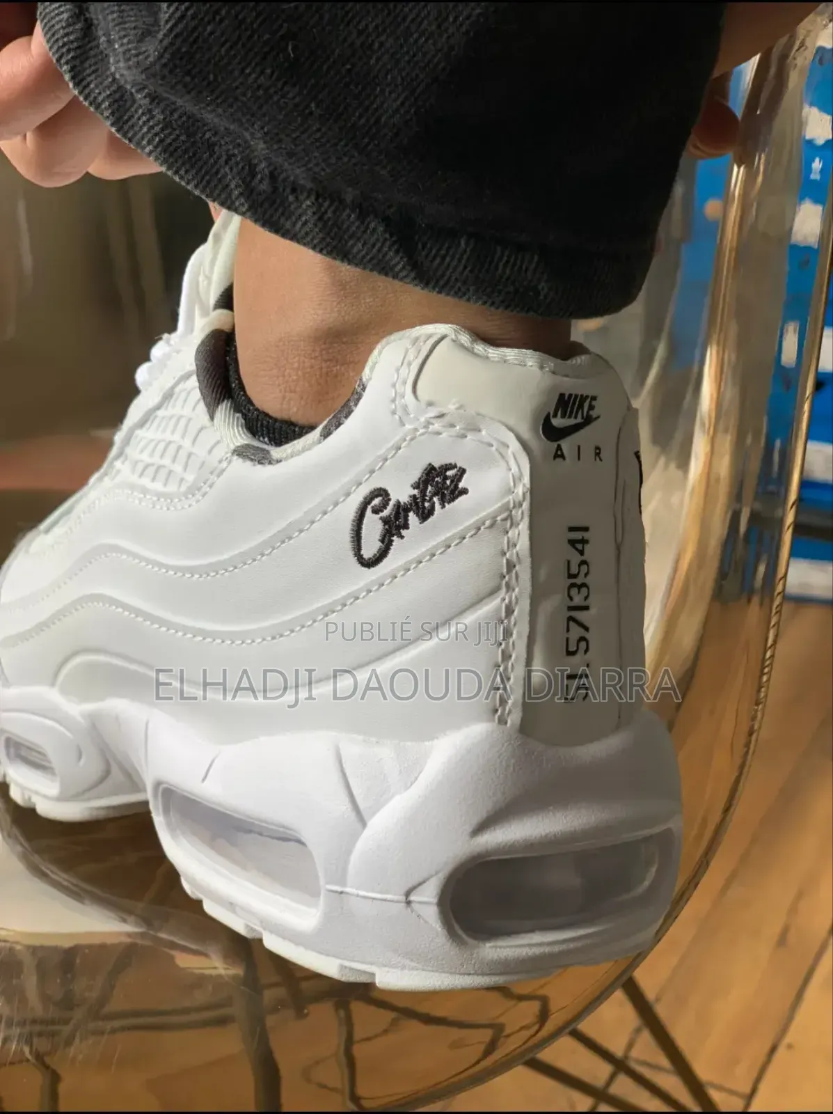Nike Air Max 95 Sp Corteiz En Blanc.