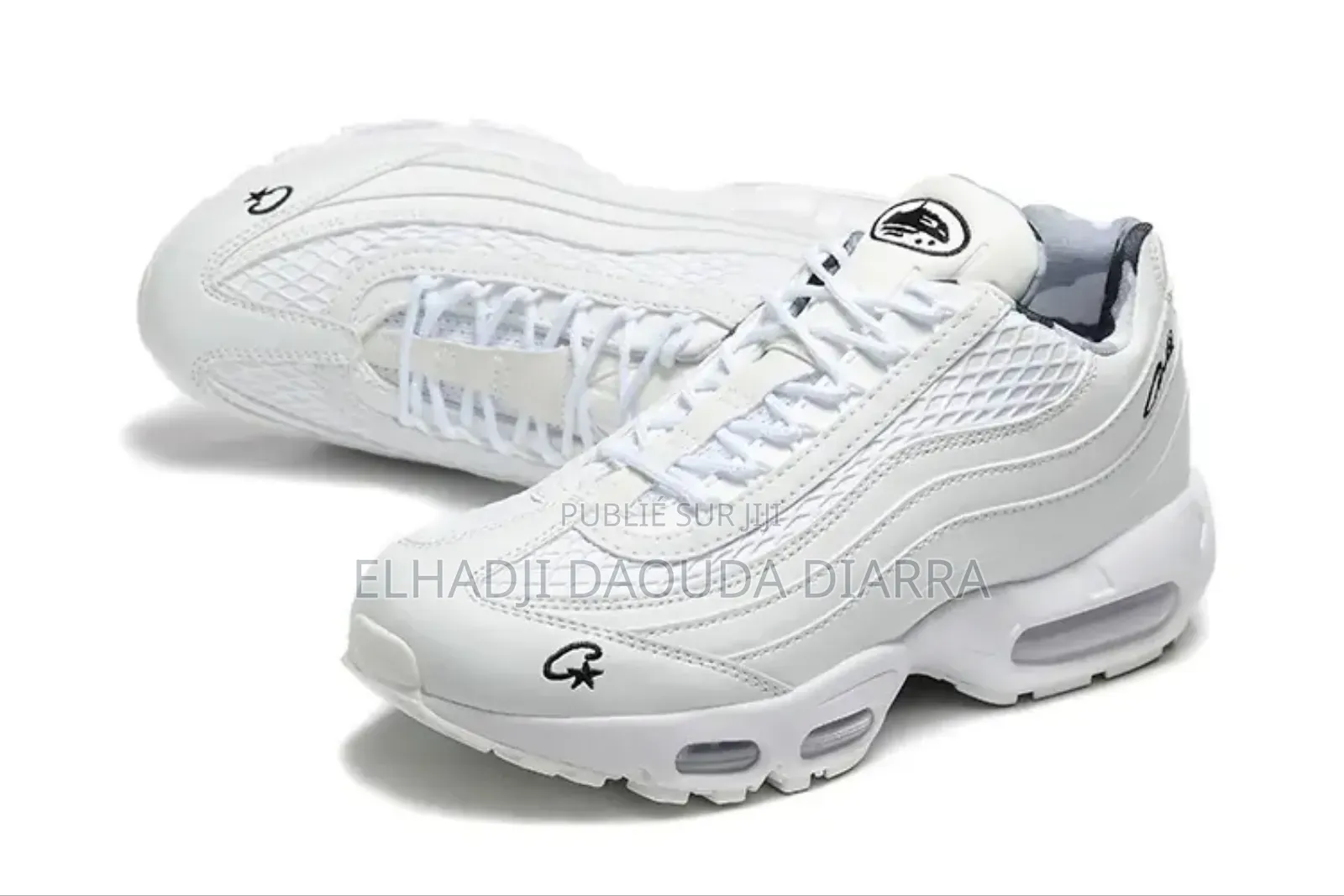 Nike Air Max 95 Sp Corteiz En Blanc.