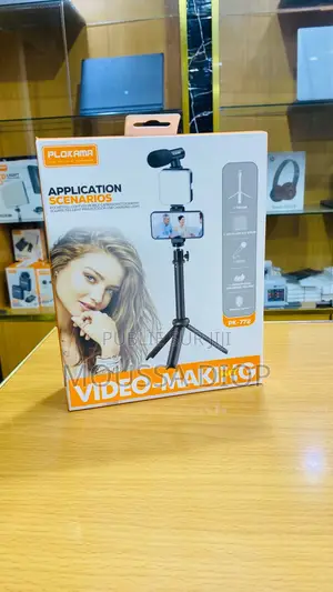 Kit Vidéo Smartphone 5-en-1double Led + Micro + Poignée Stabilisateur