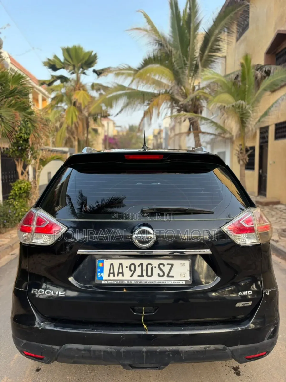 Nissan Rogue 2015 Noir Mat