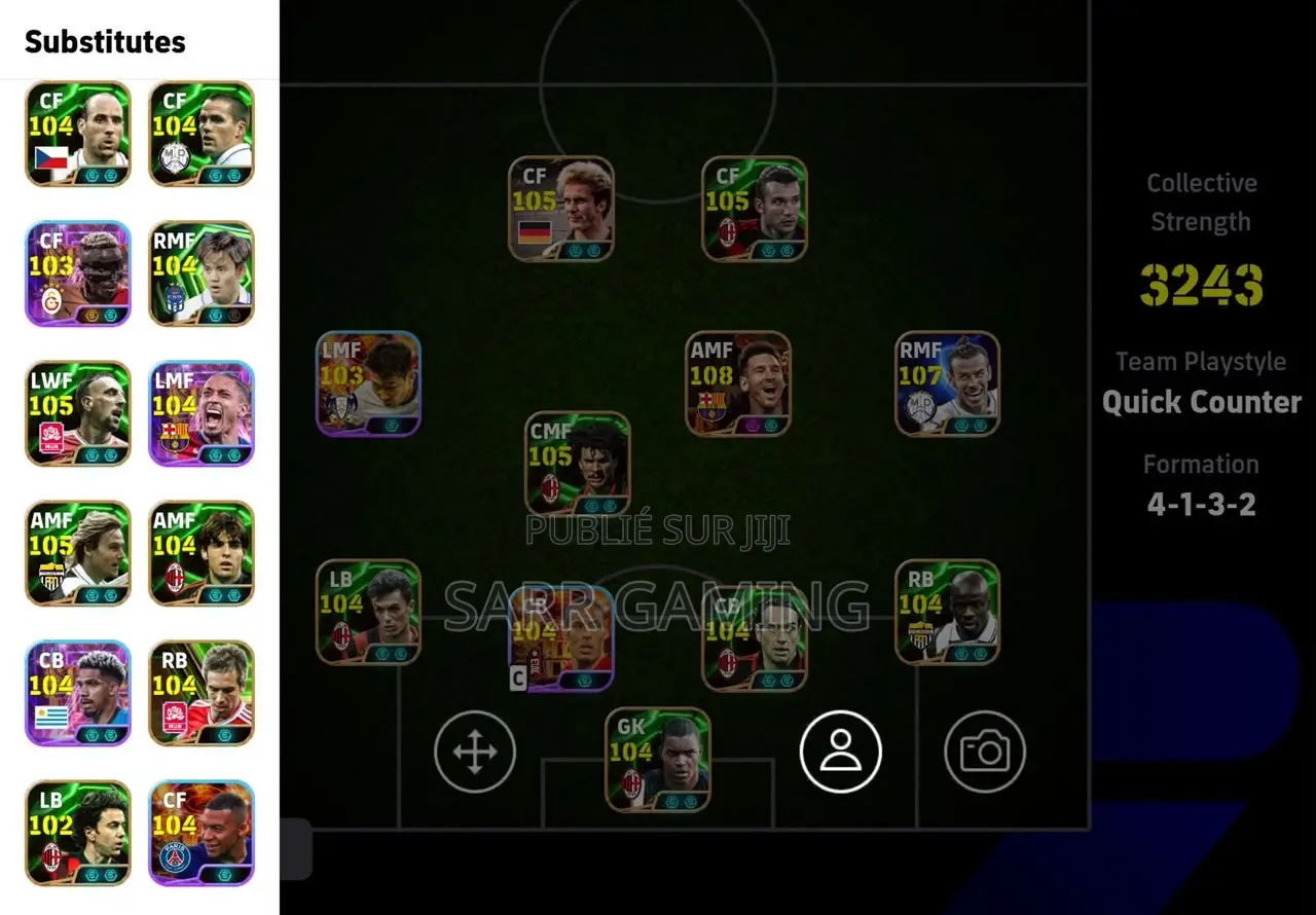 Compte Fuul Joueur Disponible en Contact Avec Des Légende