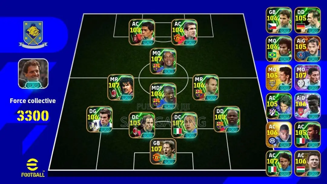 Compte Fuul Joueur Disponible en Contact Avec Des Joueurs Légende