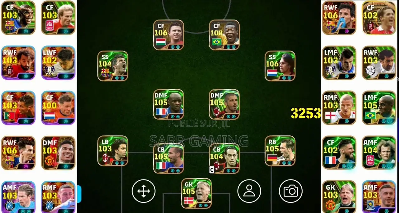 Compte Fuul Joueur Disponible en Contact Avec Des Joueurs Légende