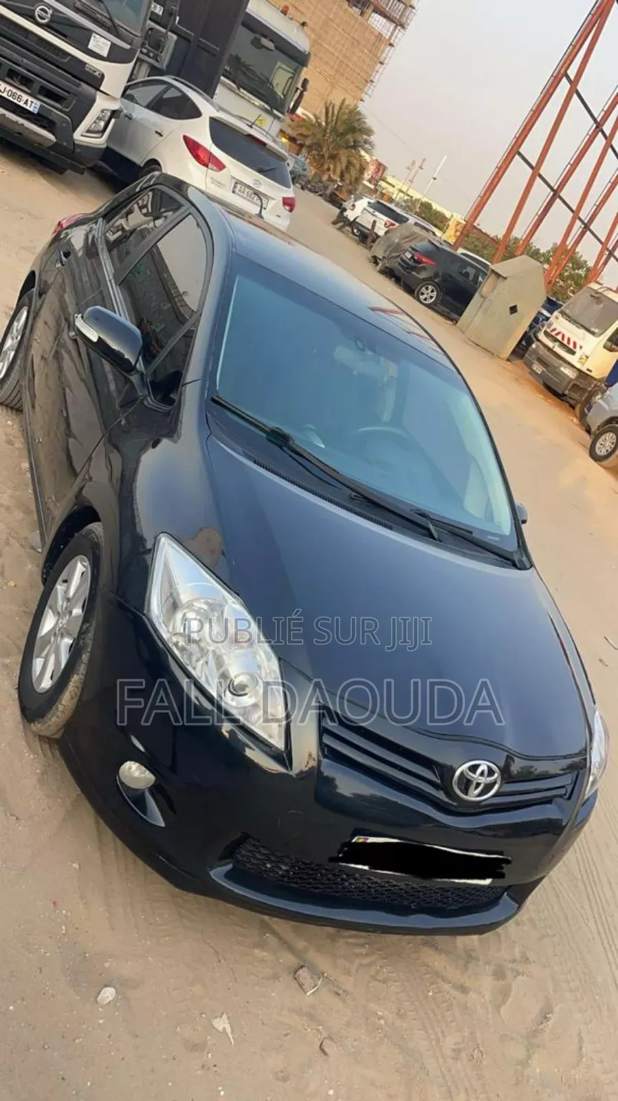Toyota Auris 2012 Black