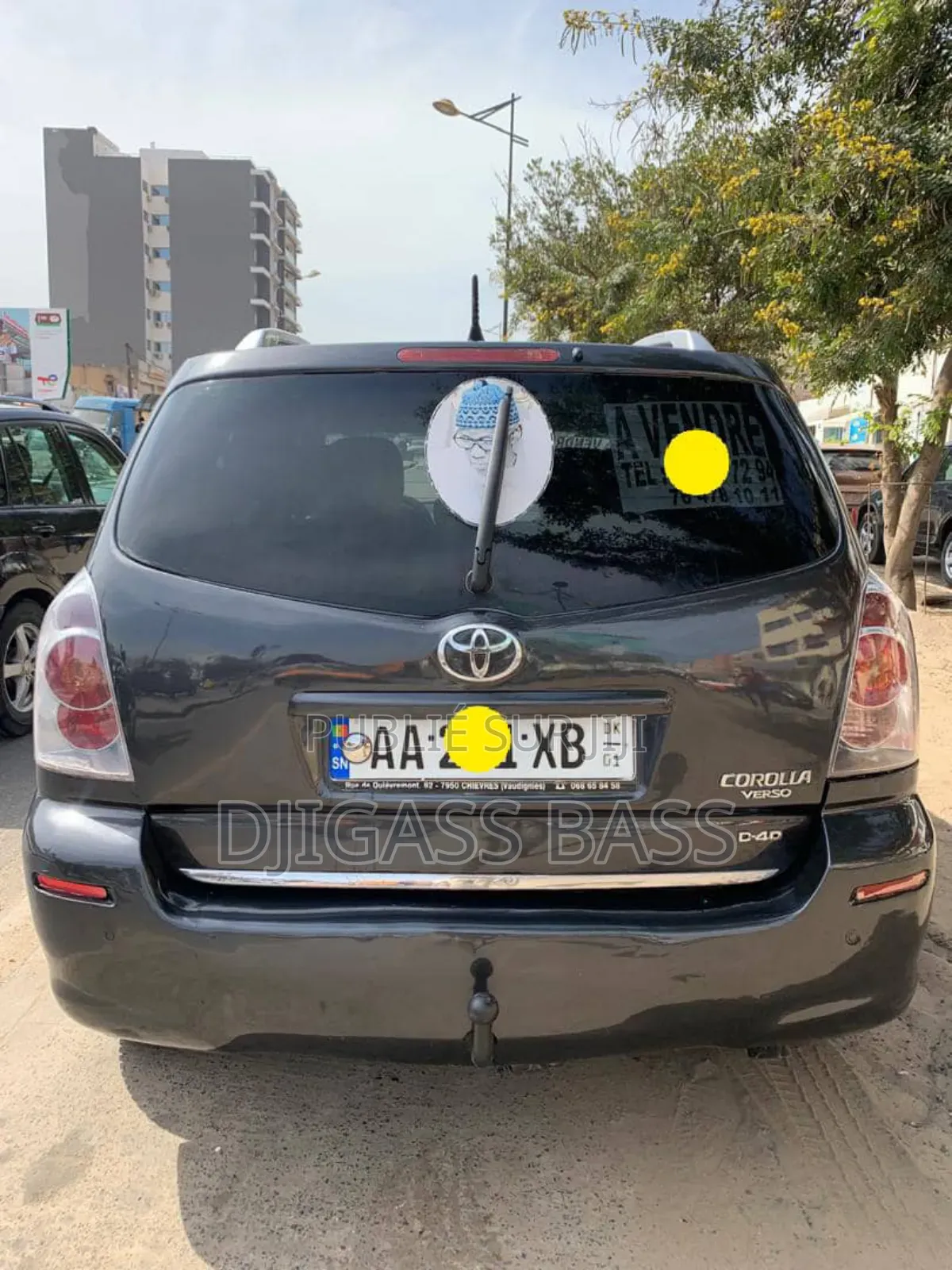 Toyota Verso 2014 Noir Mat