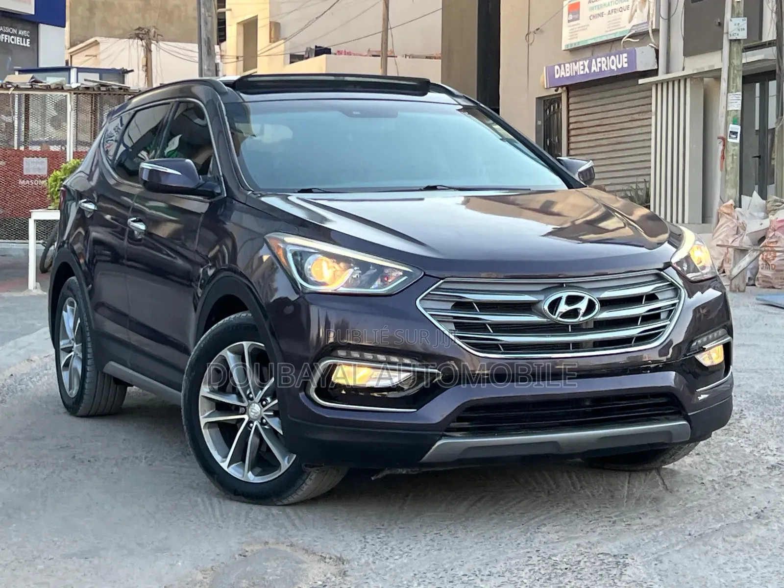 Hyundai Santa Fe 2018 Blanc