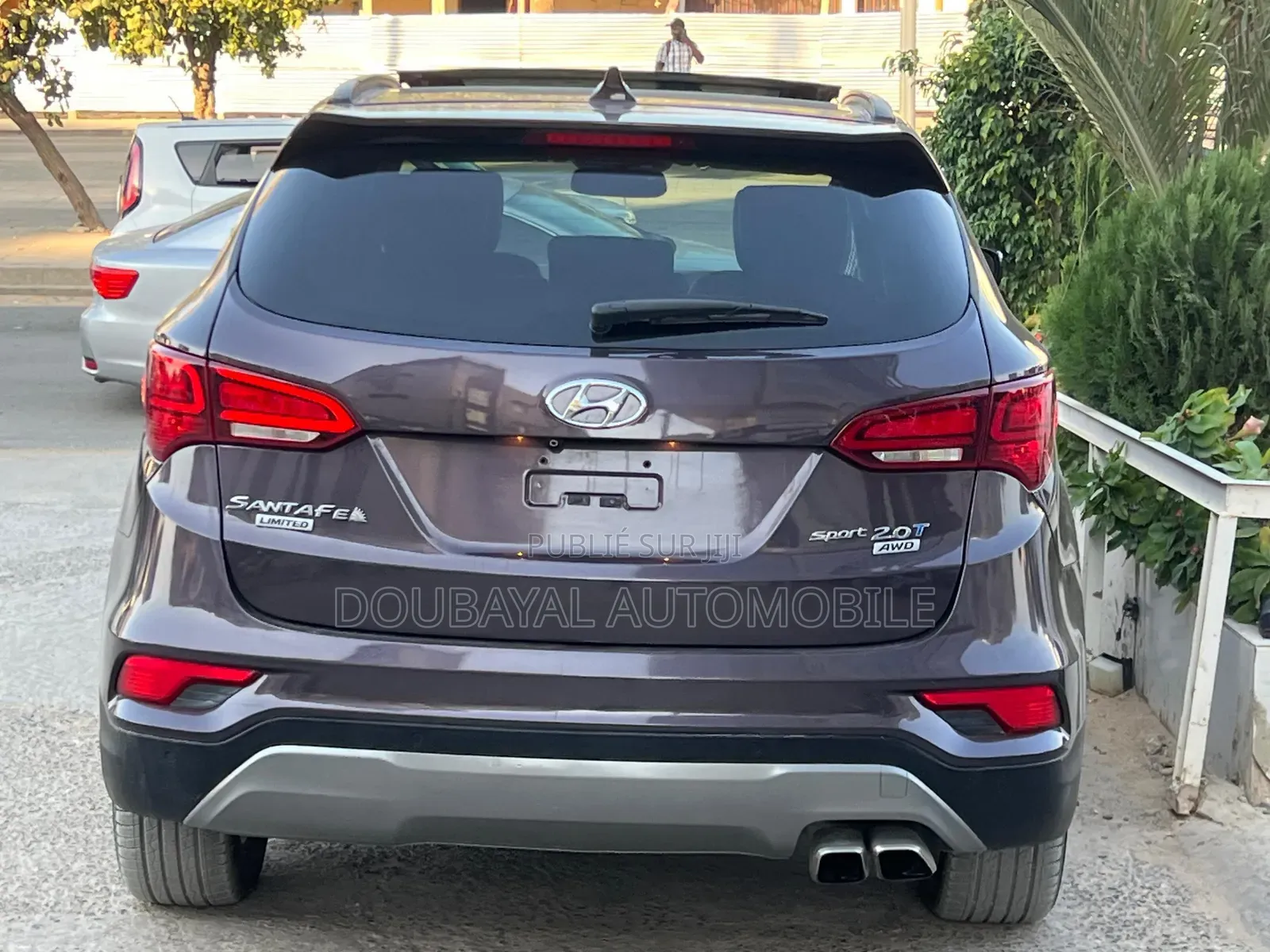 Hyundai Santa Fe 2018 Blanc