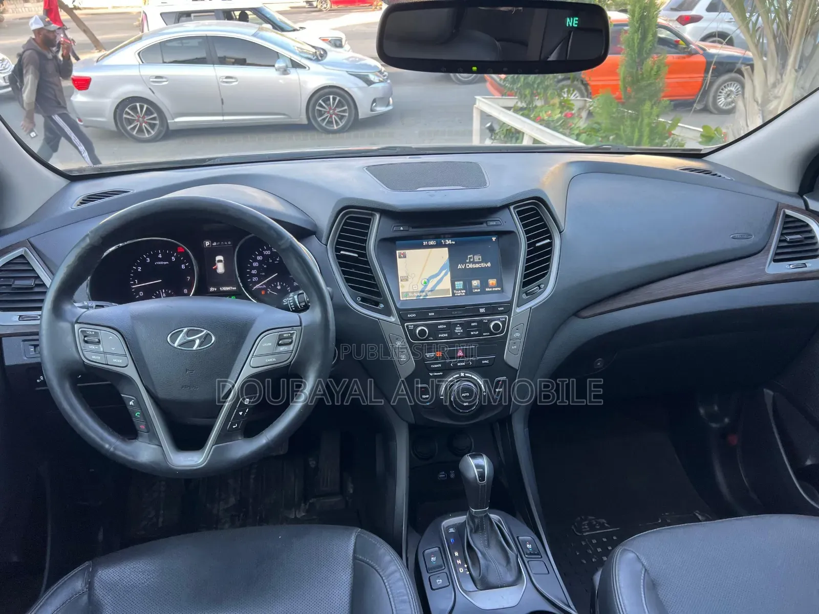 Hyundai Santa Fe 2018 Blanc