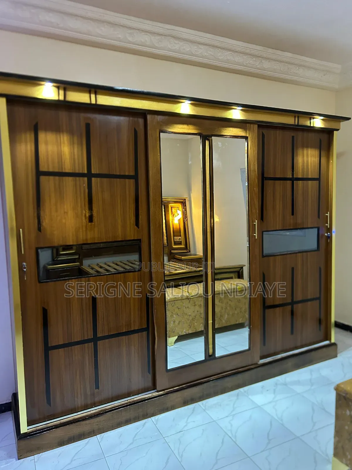 Chambre À Coucher Laminée