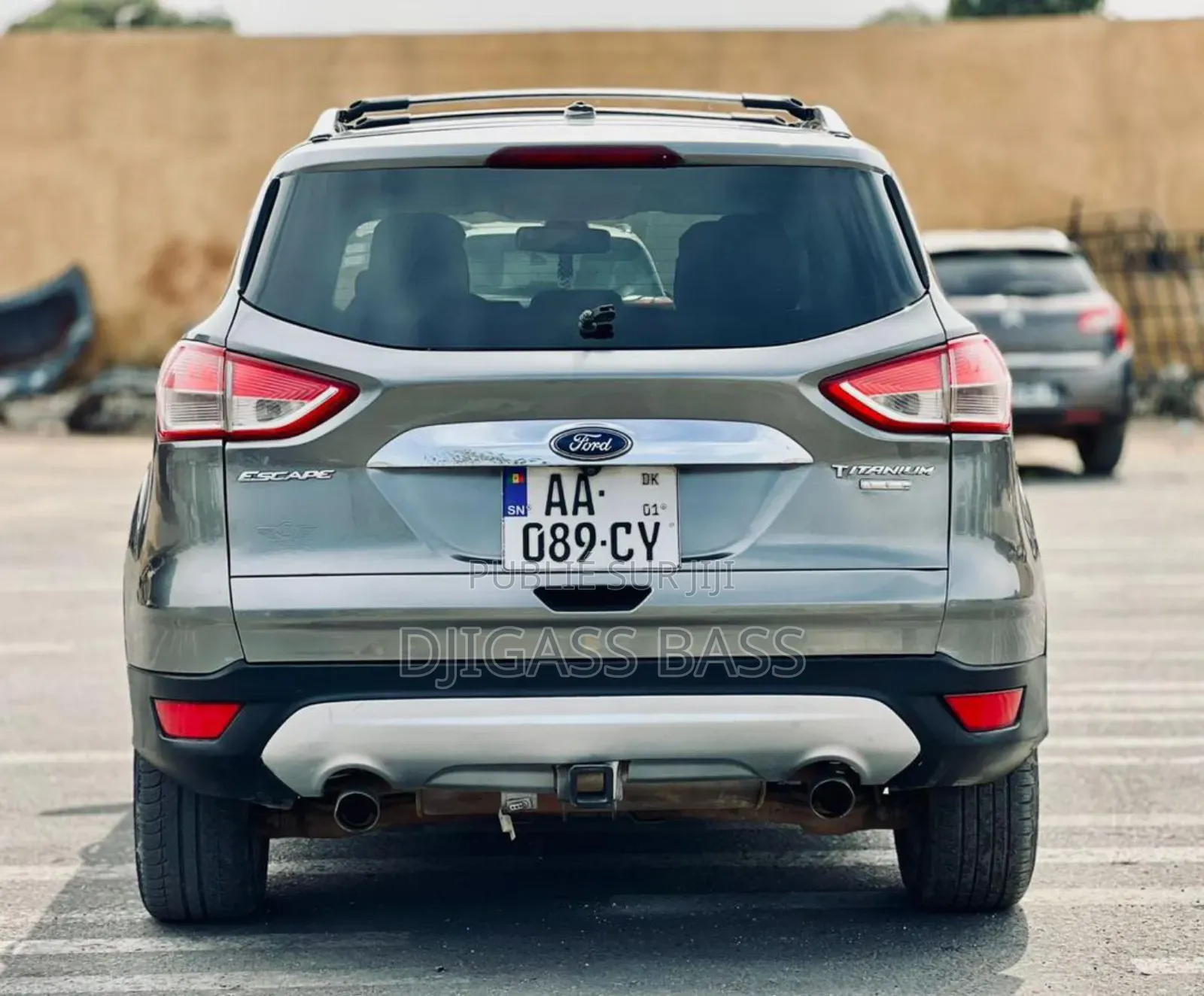 Ford Escape 2014 Noir Mat