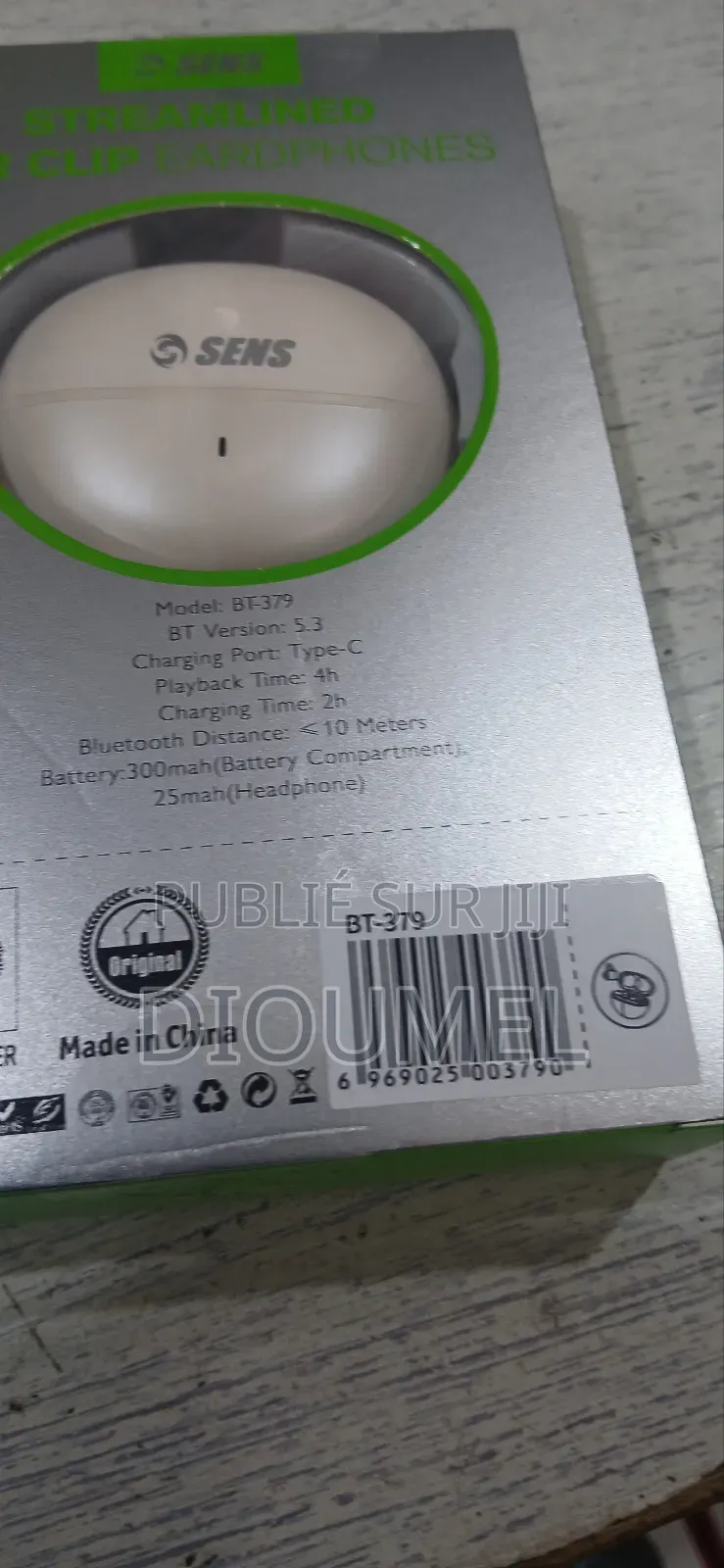 Ear Clip Écouteur Bluetooth Sens