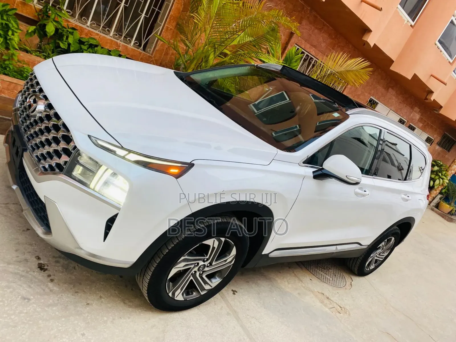 Hyundai Santa Fe 2021 Blanc