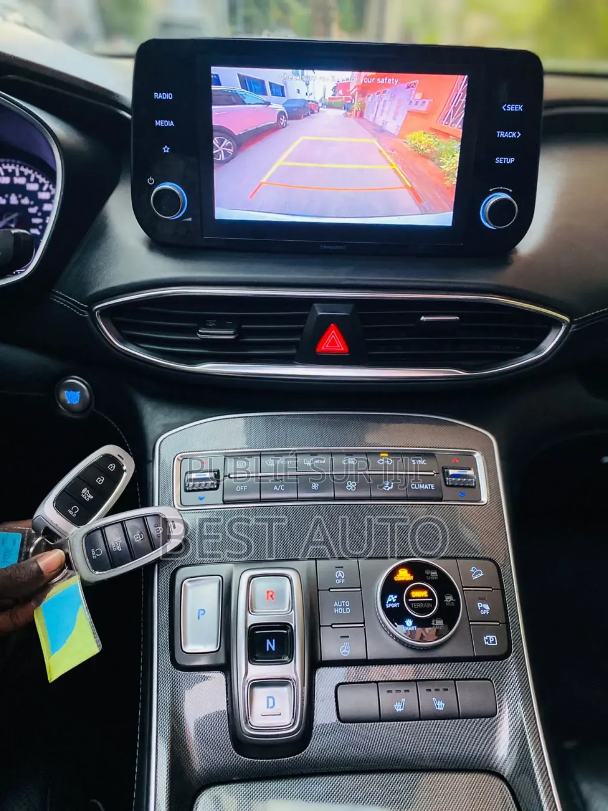 Hyundai Santa Fe 2021 Blanc