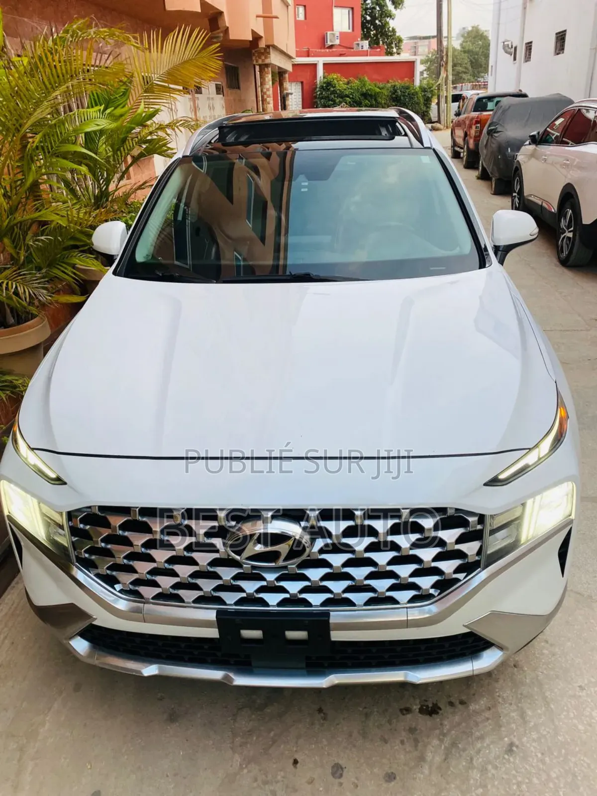 Hyundai Santa Fe 2021 Blanc