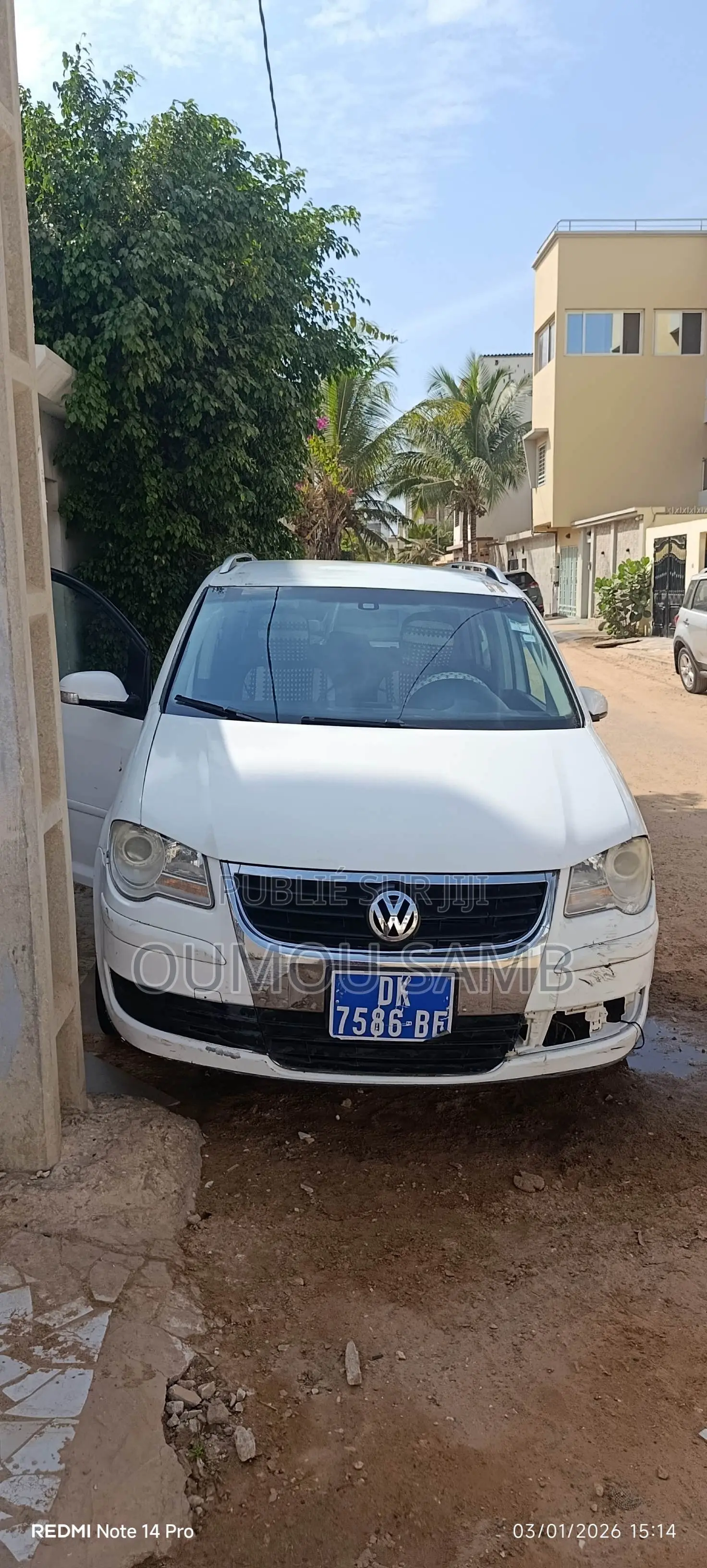 Volkswagen Touran 2009 Blanc