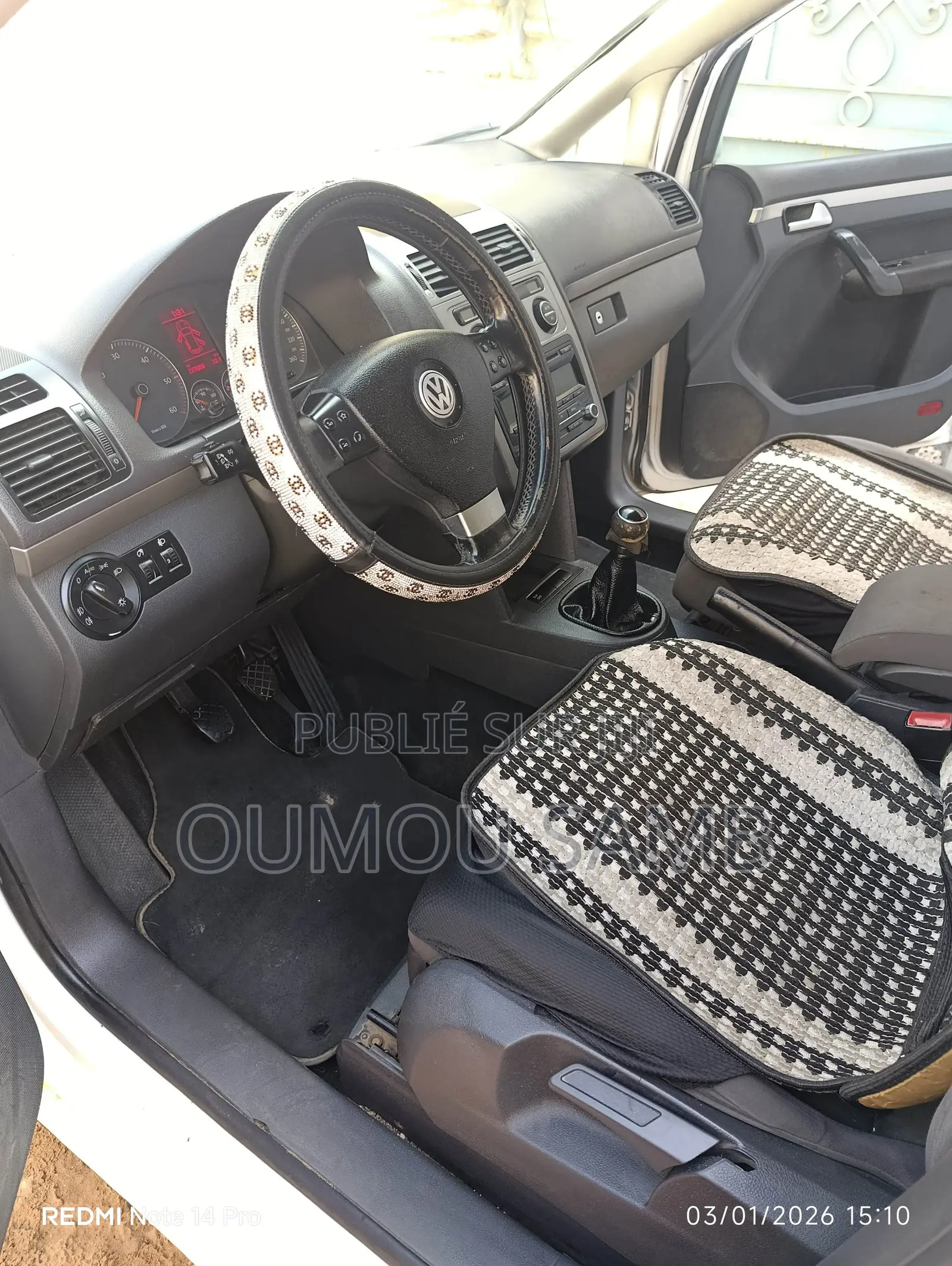 Volkswagen Touran 2009 Blanc