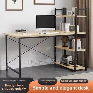 Table Bureau Avec Étagère