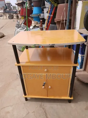 Table Tv Battant Et Tiroir