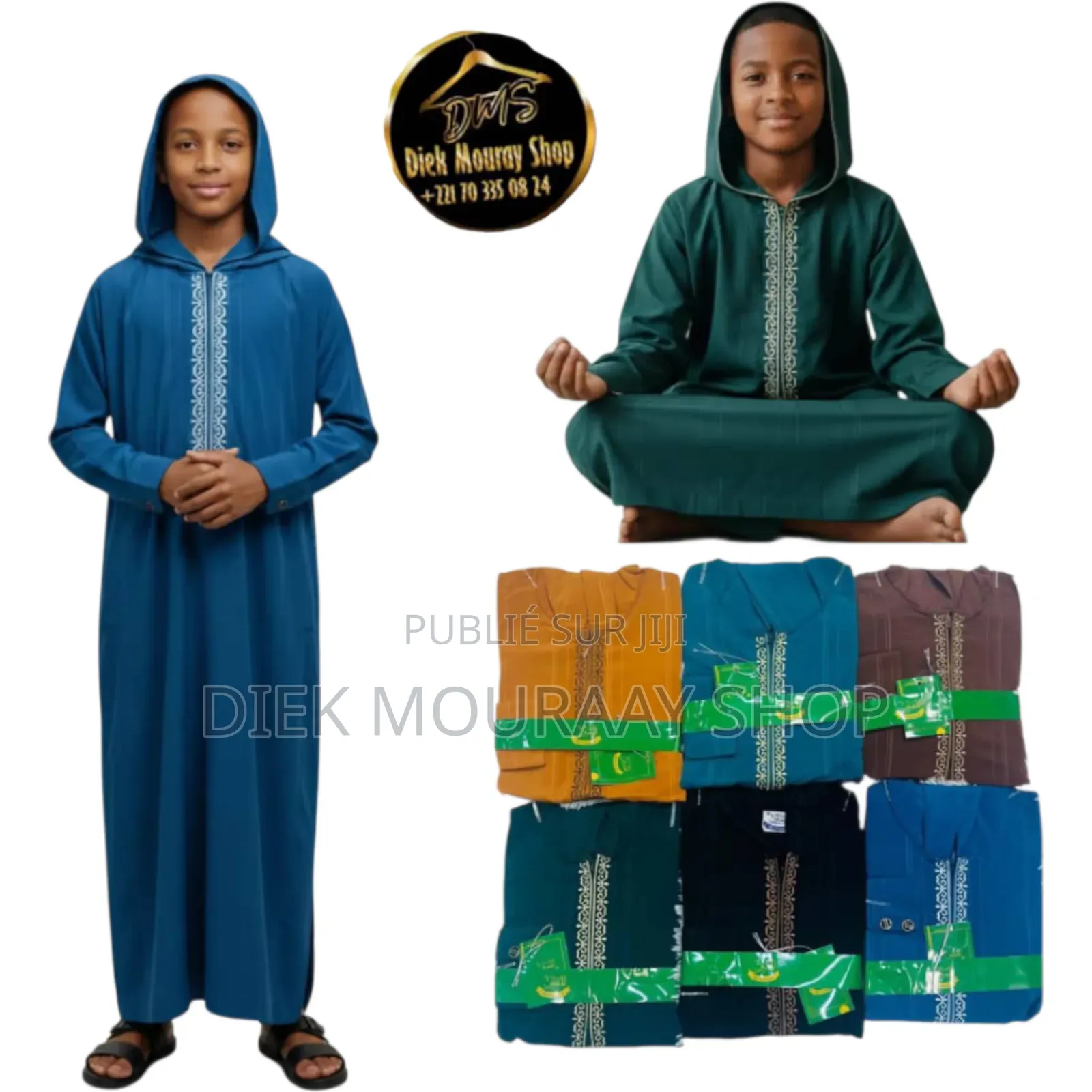 Abaya À Capuche Original