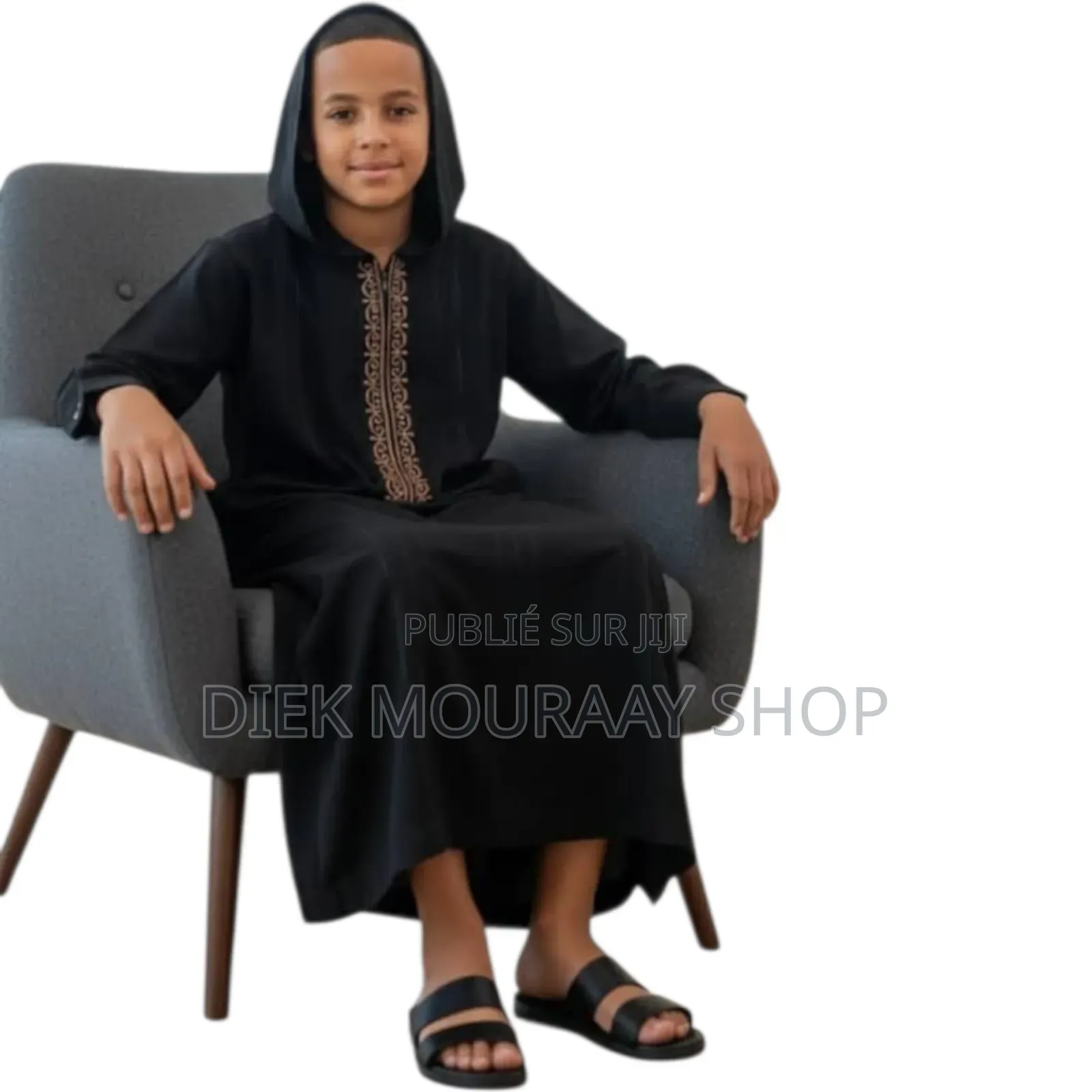 Abaya À Capuche Original