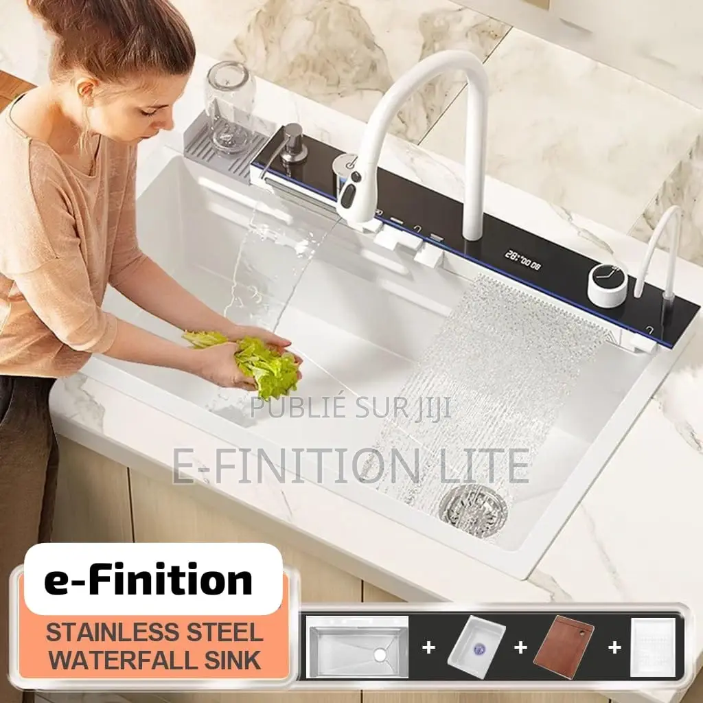 Évier Multifonctions Blanc