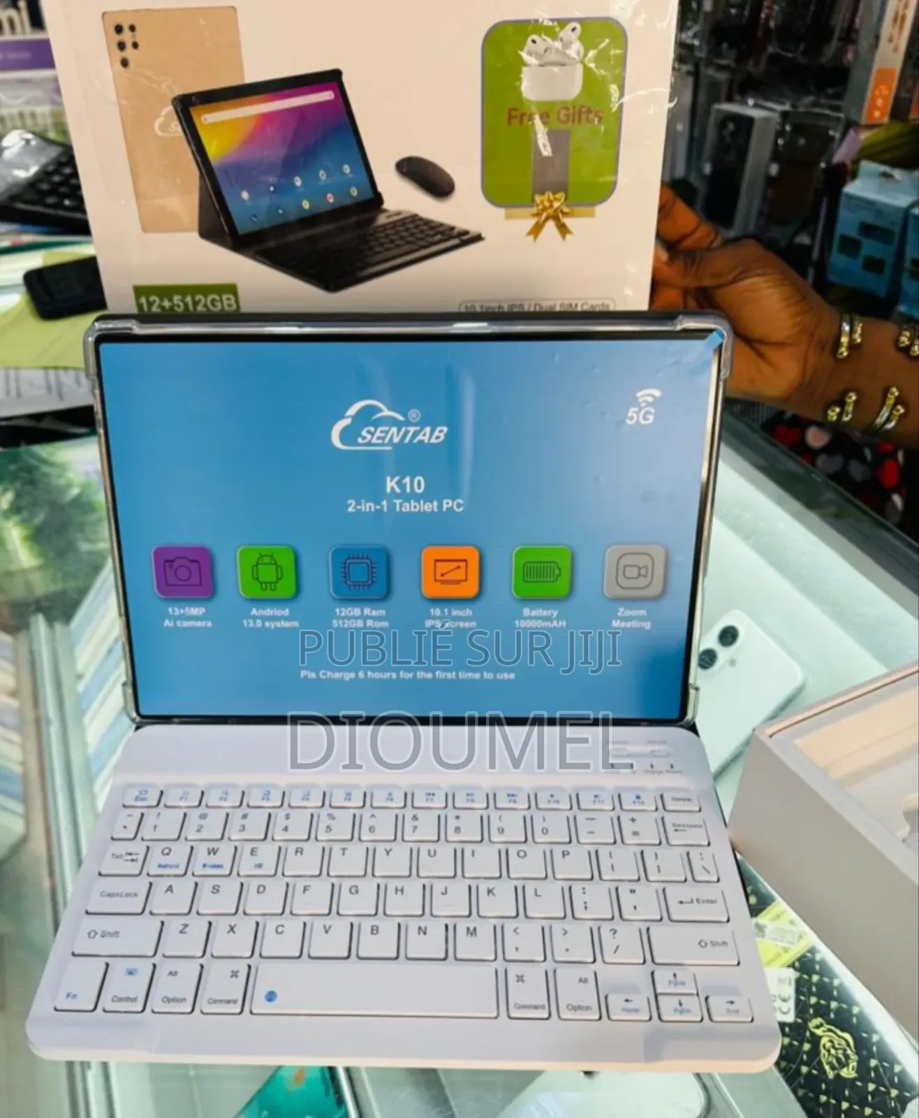 New Tablet 512 GO Blanc