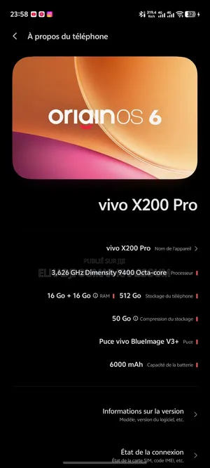 Vivo X200 Pro 512 GB Black